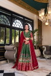 Preksha By Lnb1240 Kanchipuram Printed Lehenga With Blouse Dupatta Wholesale Online